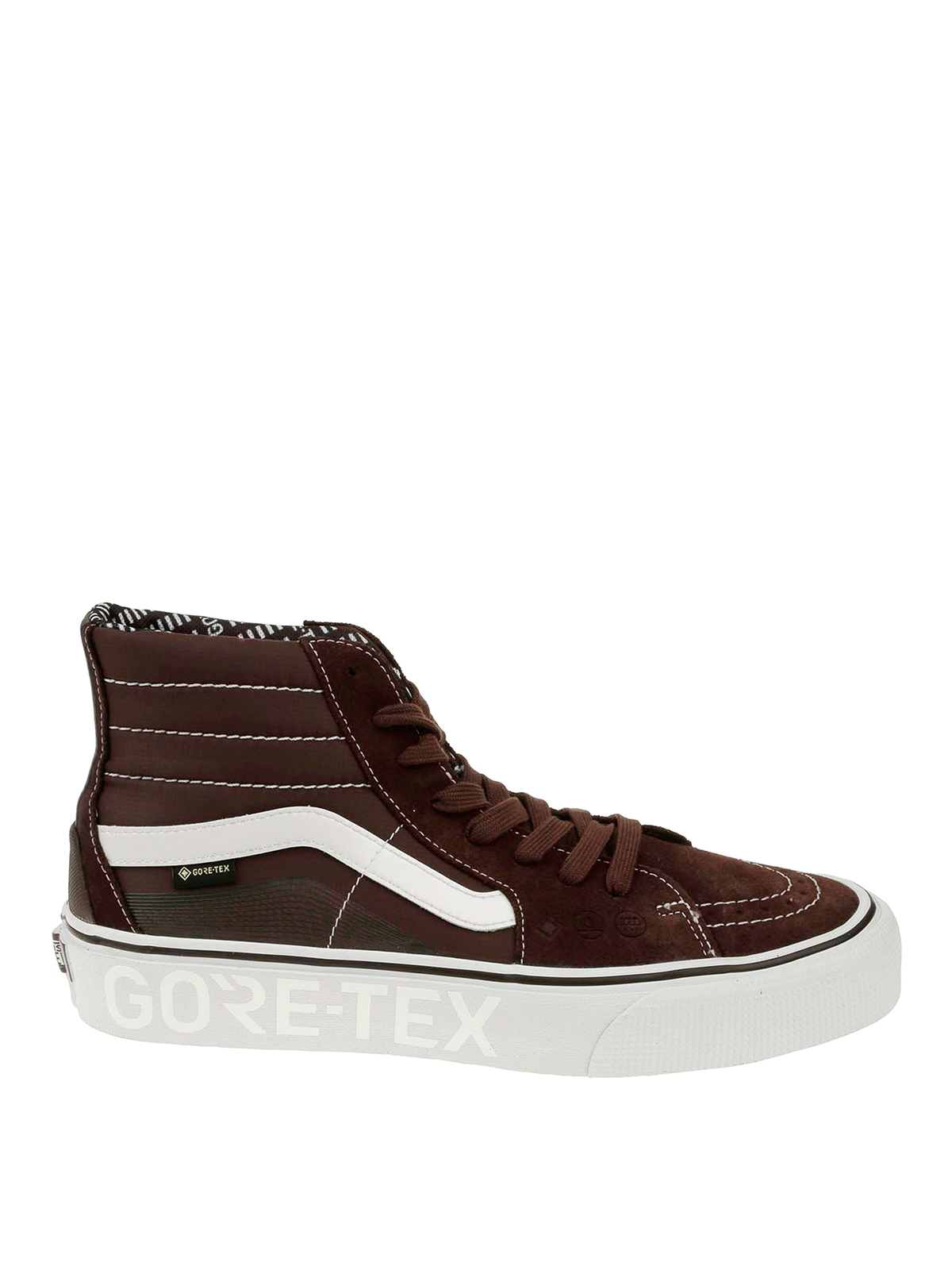 Shop Vans Sk8-hi Gore-tex Sneakers In Brown