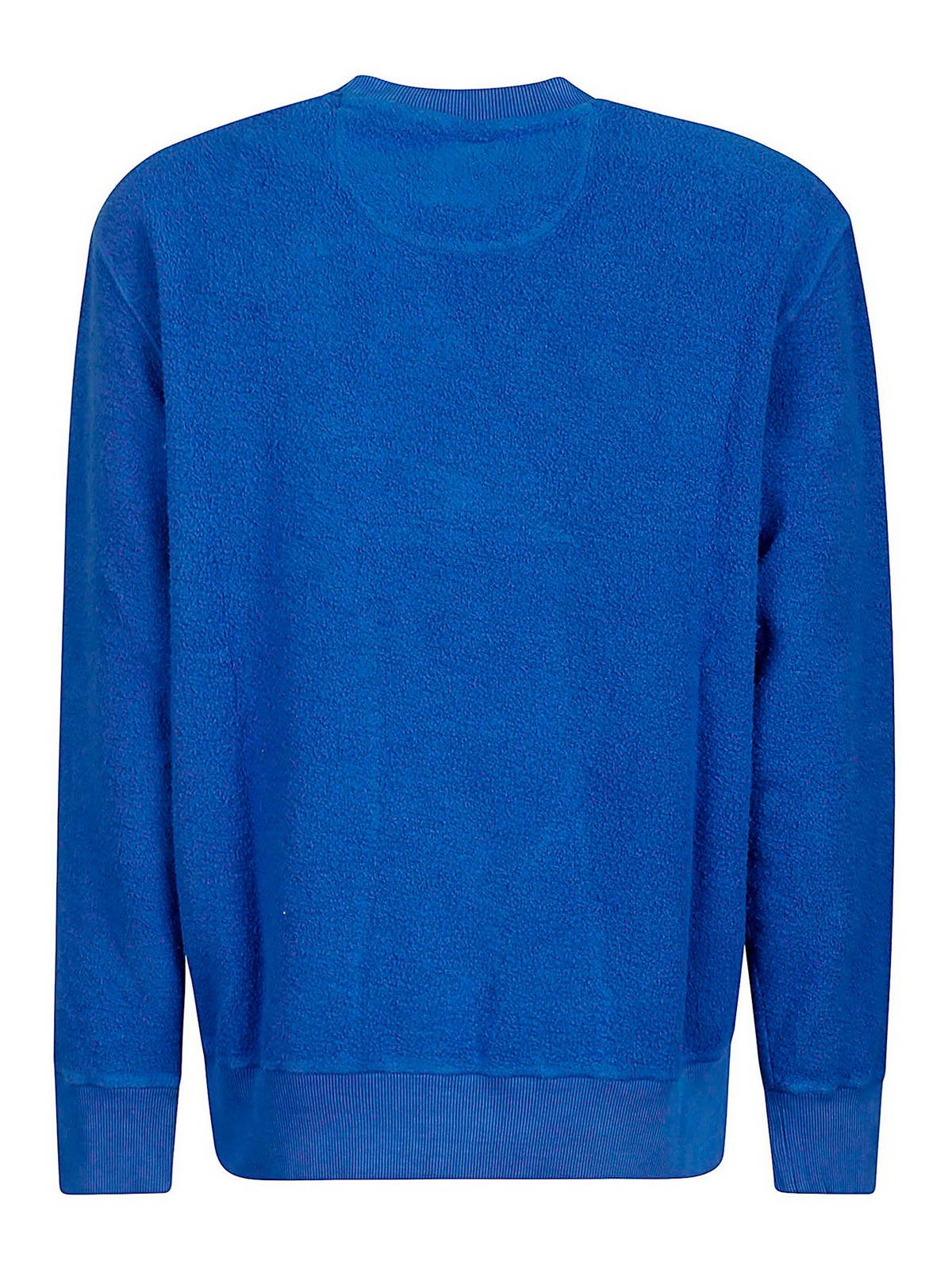 Shop Pt Torino Cotton Sweatshirt In Light Blue