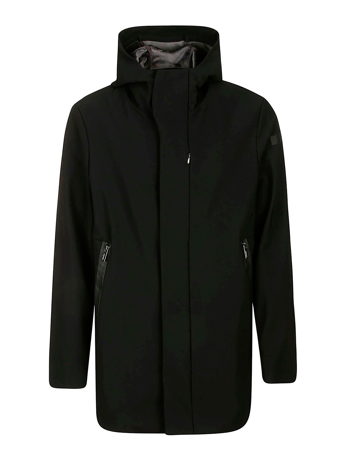 Rrd Roberto Ricci Designs Tech Fabric Puffer Jacket In Negro