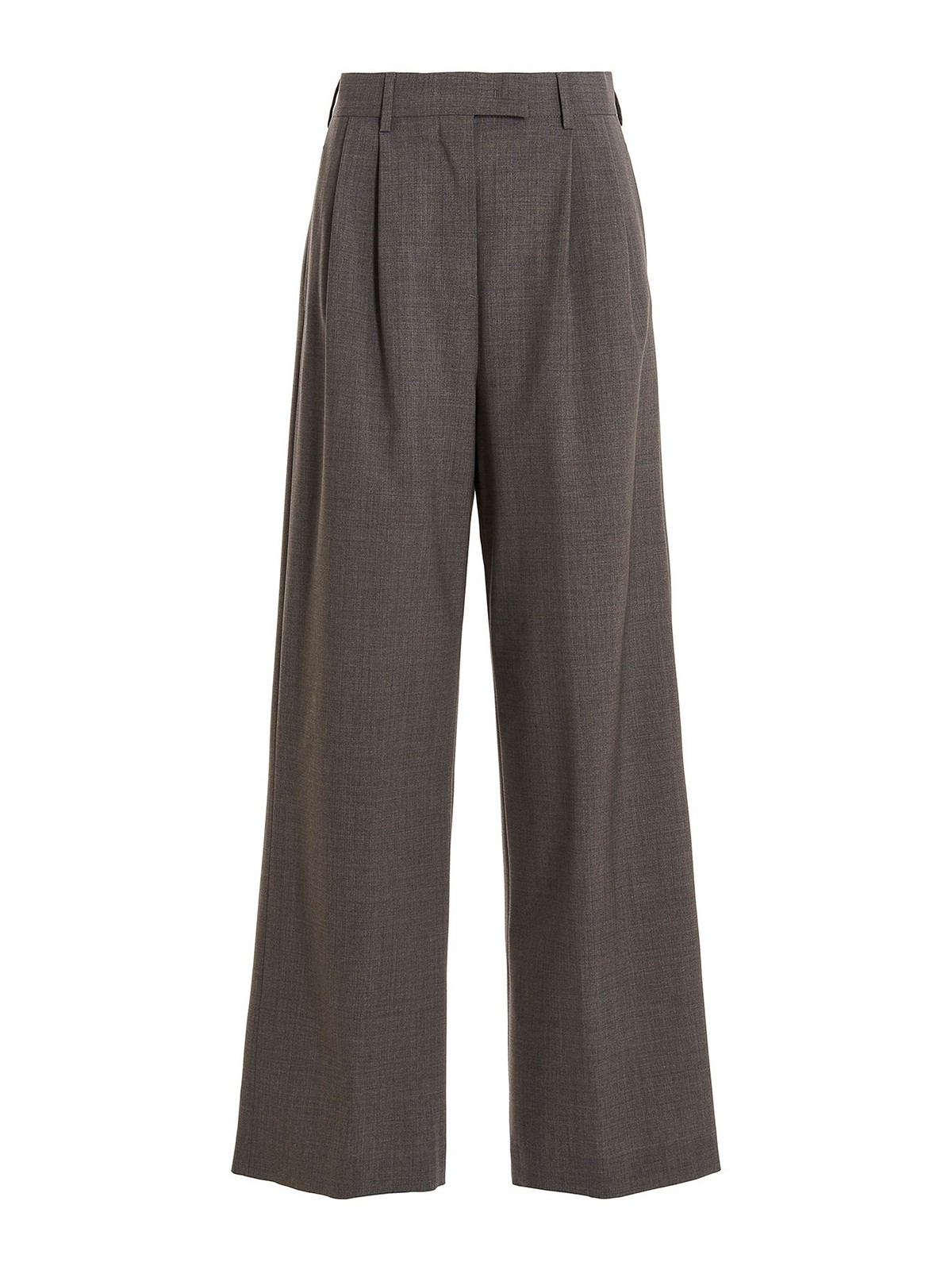 パンツ MSGM pants with front pleats MSGM Pants With Front Pleats | italist