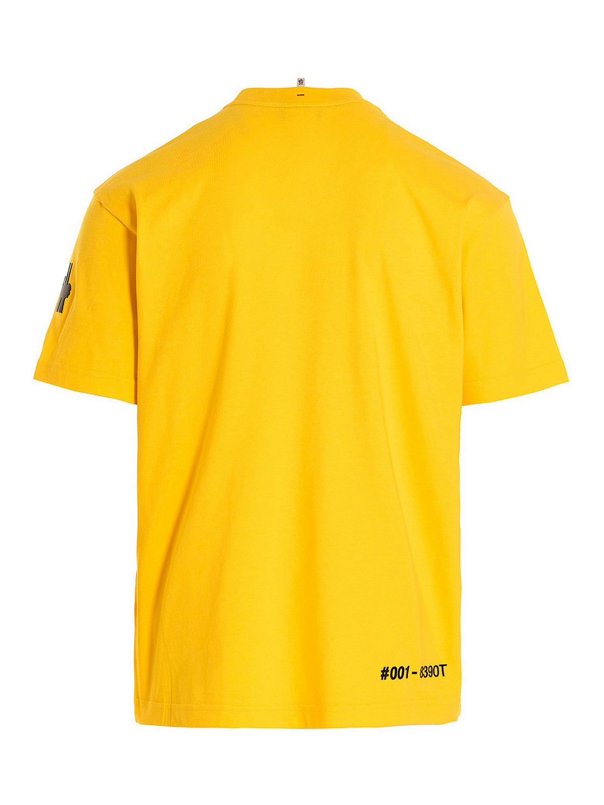 Moncler yellow polo sales shirt