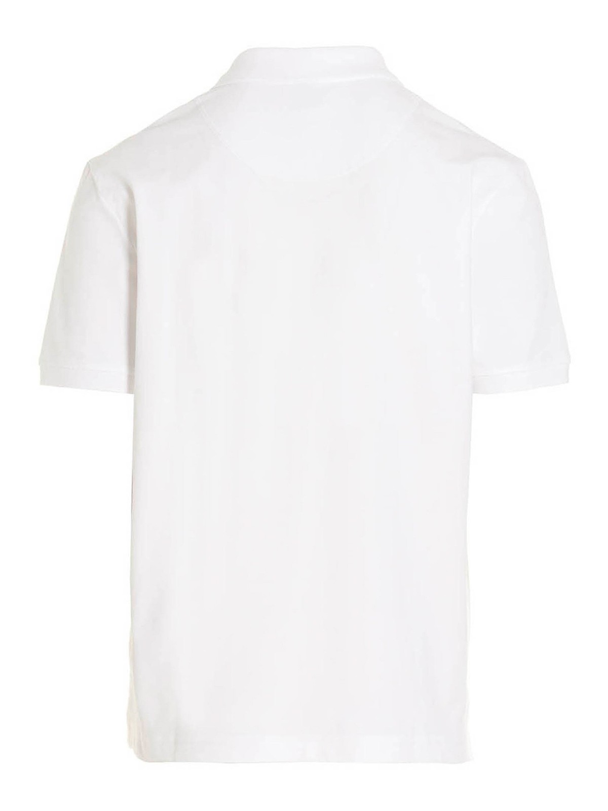 Shop Moose Knuckles Polo - Blanco In White
