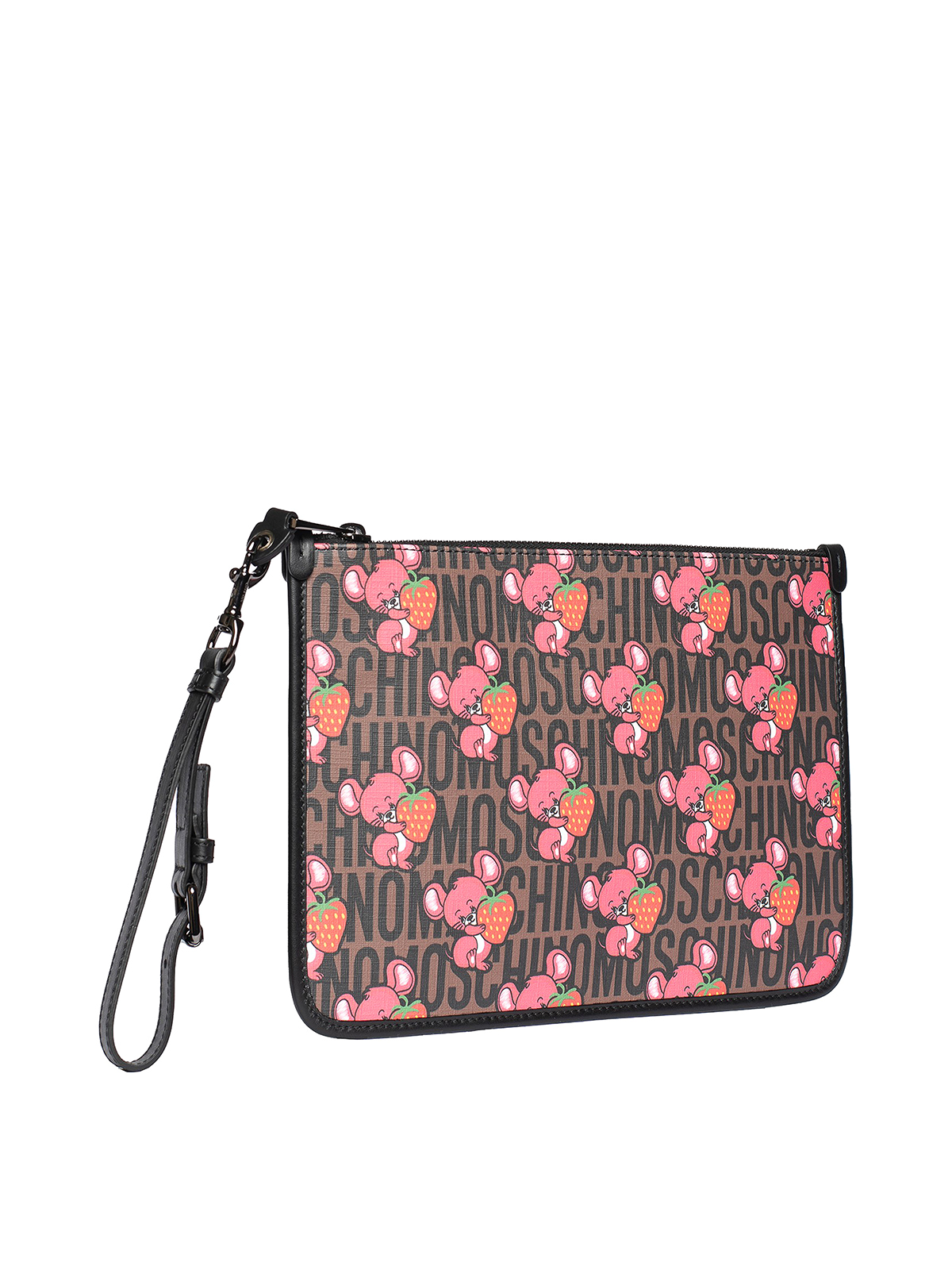 Clutches Moschino - Illustrated animals pouch - 841282221888 | thebs.com