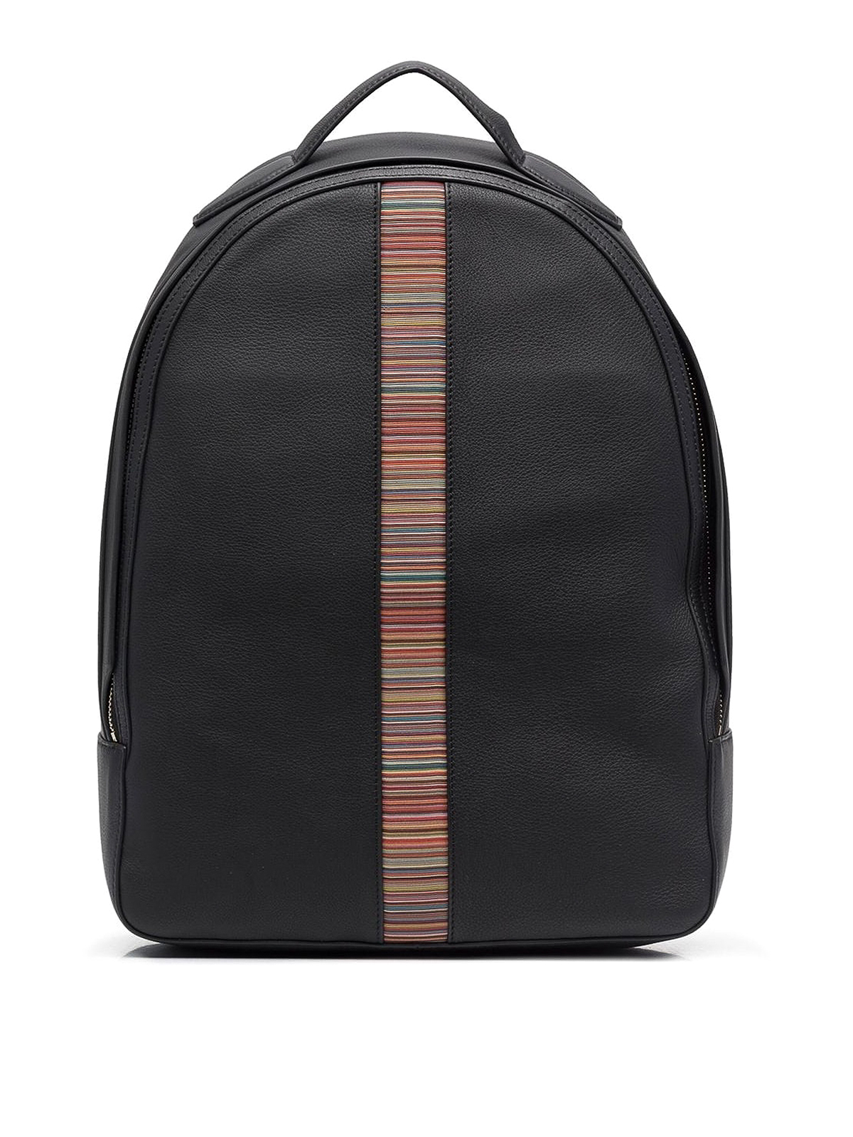 Paul Smith Stripe Band Backpack In Black