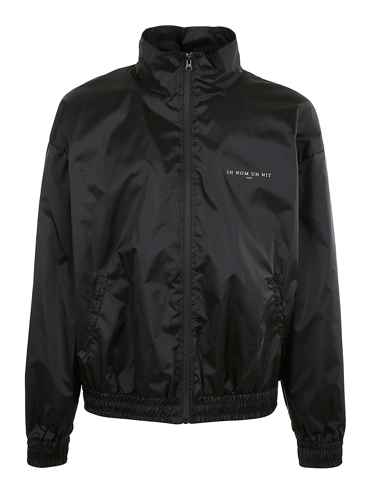 Ih Nom Uh Nit Logoed truck jacket in nylon - Black | NUW22102009