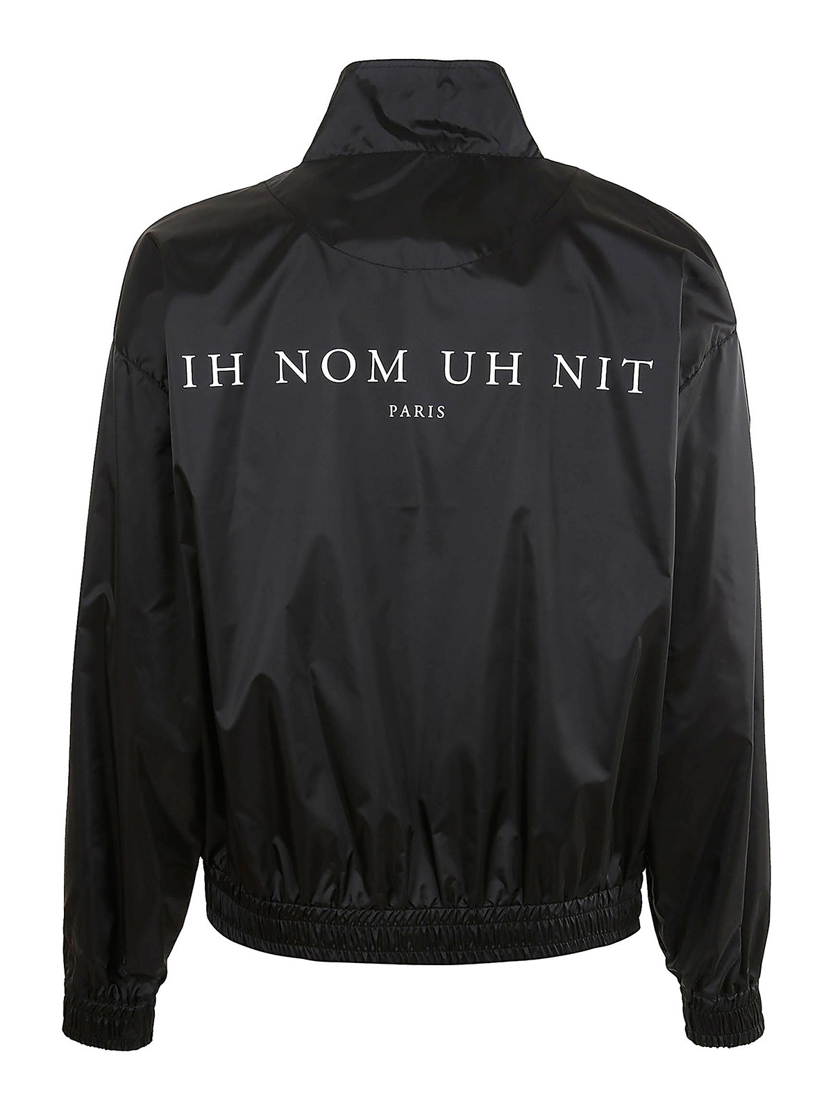 Ih Nom Uh Nit Logoed truck jacket in nylon - Black | NUW22102009