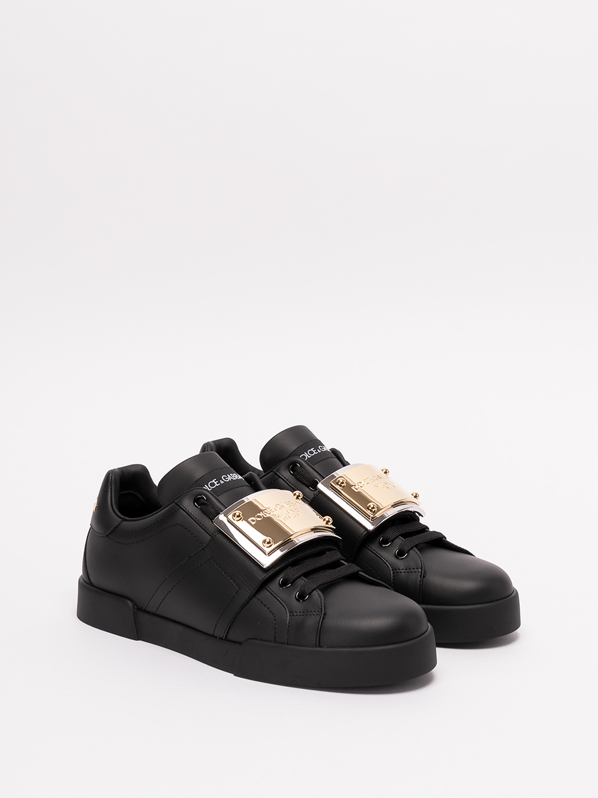 Dolce & Gabbana Portofino sneakers - Black - Men|CS1761AB94080999