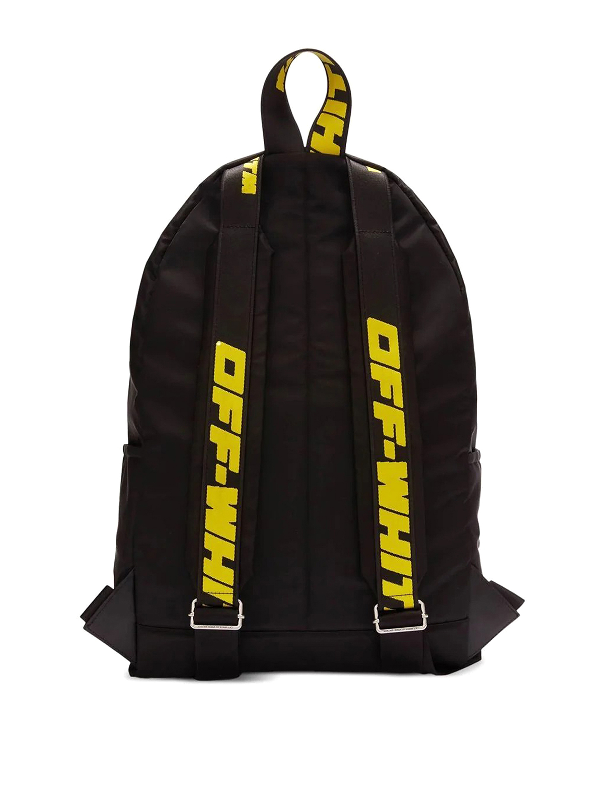 Buy Off-White Logo Nylon Backpack 'Black/White