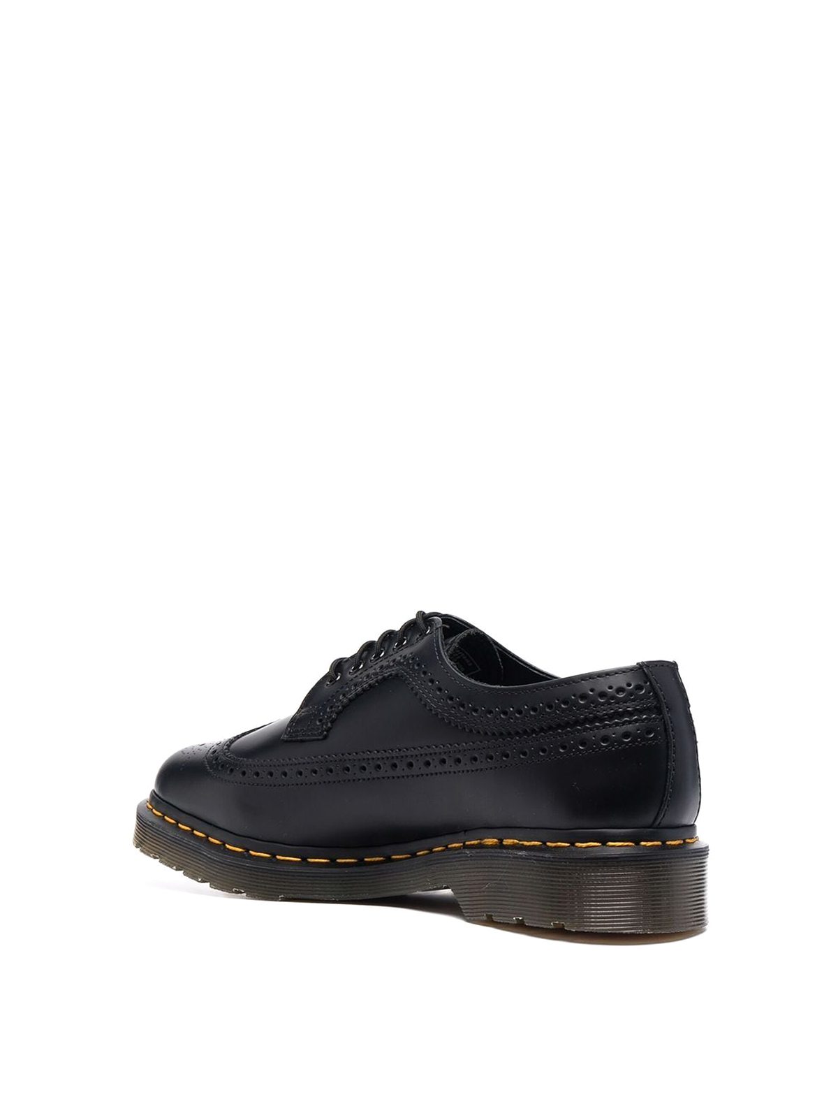 Shop Dr. Martens' 3989 Leather Lace-up Brogues In Black