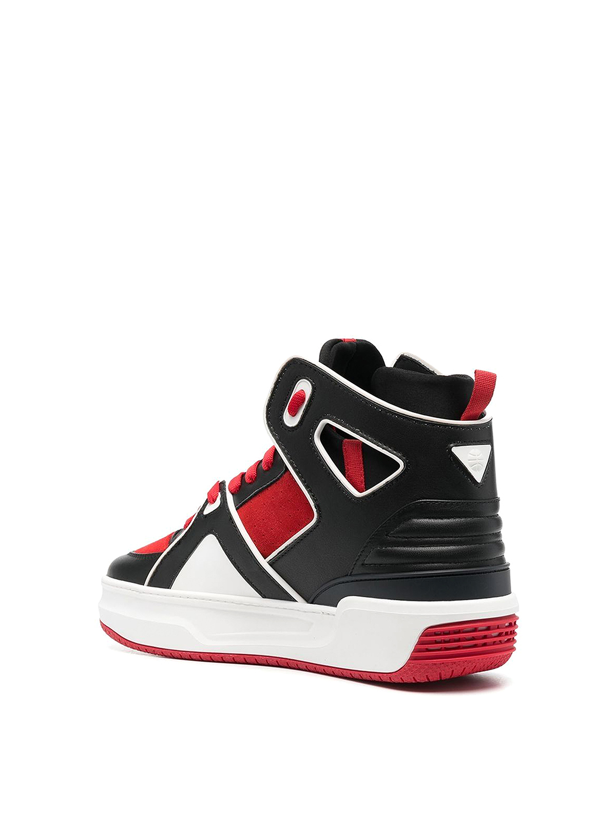 Shop Just Don Basketball Courtside High-top Sneakers In Negro