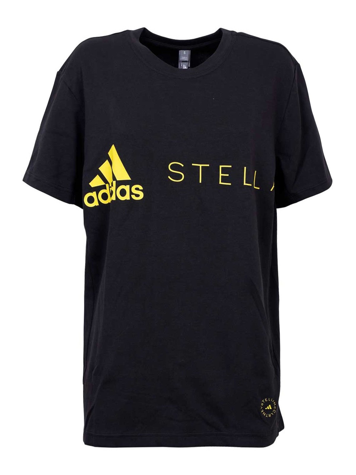 Adidas by Stella McCartney Logo T-shirt Black Women HI6110