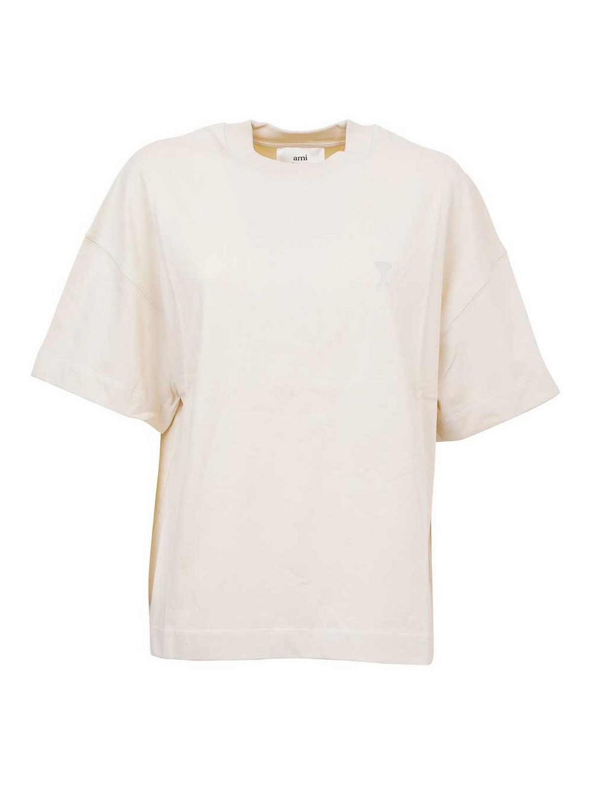 Ami Paris Tシャツ - 白 - ホワイト|UTS012726150 | THEBS