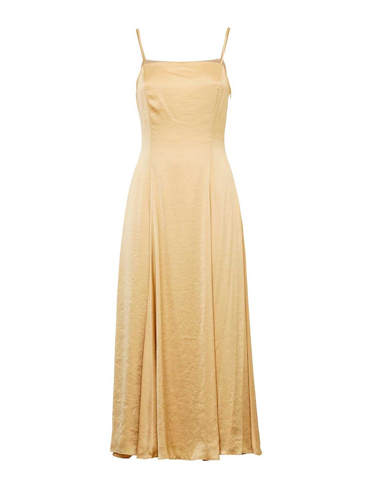 Theory Cami sateen dress - Yellow - Women|M505610K5M | thebs.com