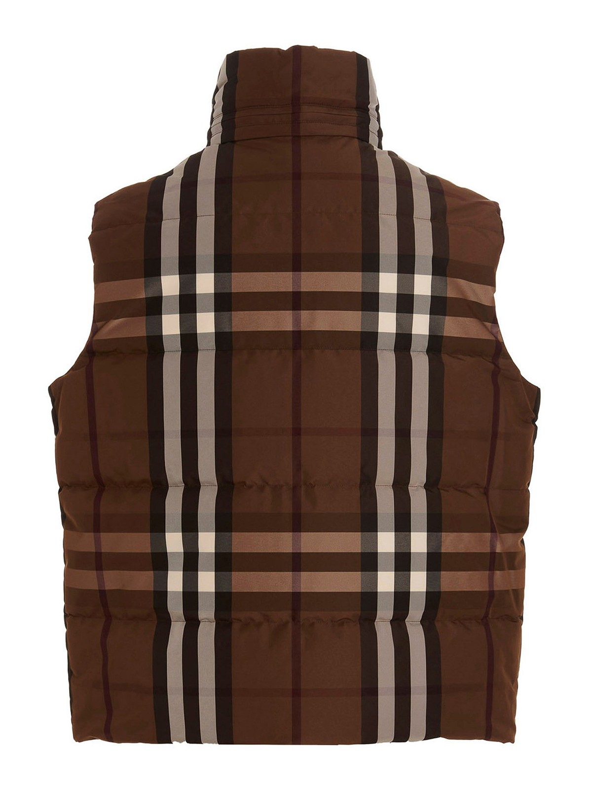 Shop Burberry Dowling Reversible Vest In Brown