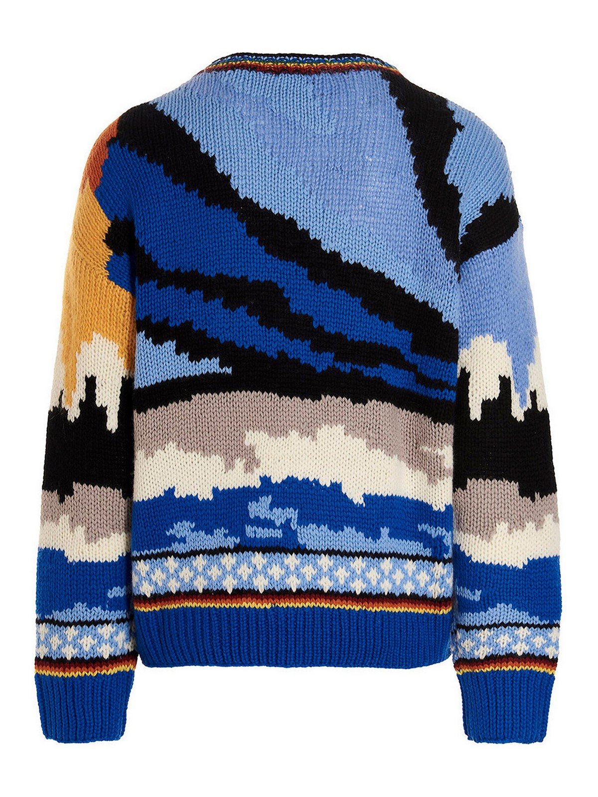 Shop Dsquared2 Bears Dawn Sweater In Multicolor
