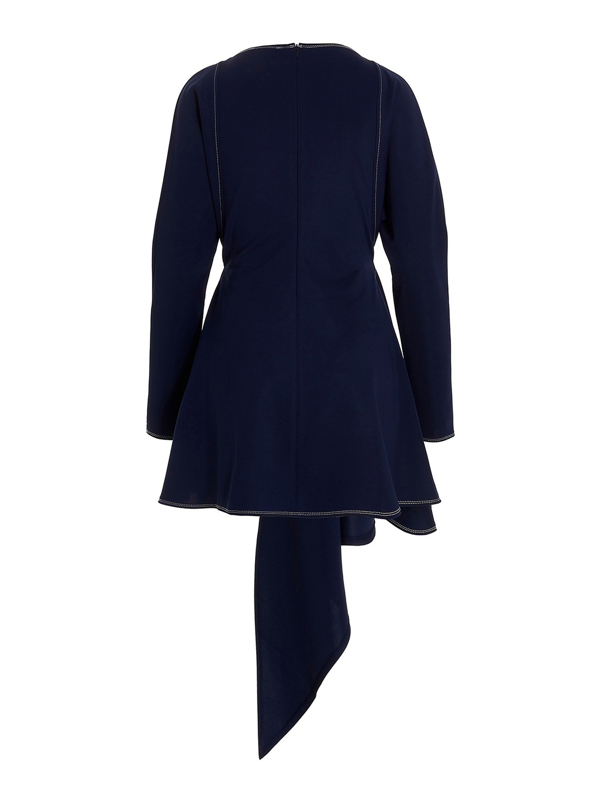 jw anderson blue mini dress JW Anderson Twisted Mini Dress