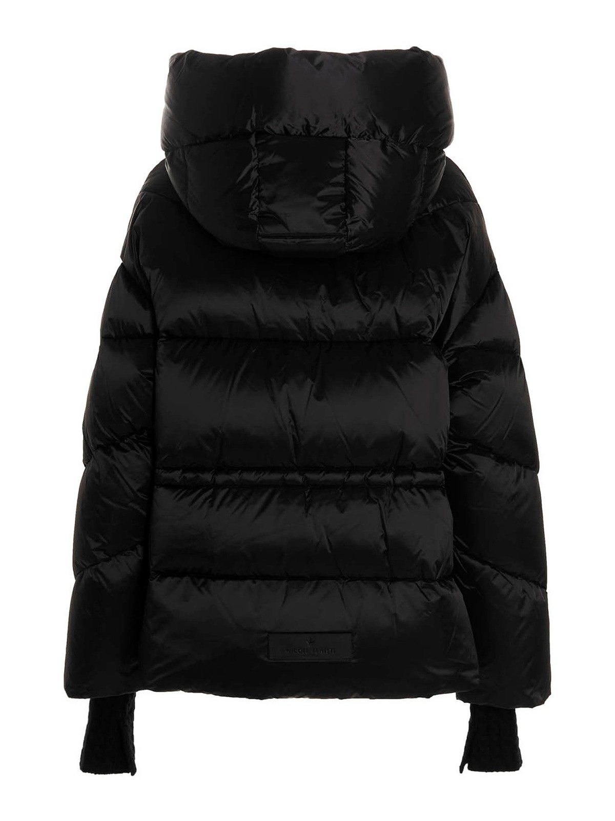 Nicole Benisti Montague Sateen down jacket - Black|NLJ80210BLACK