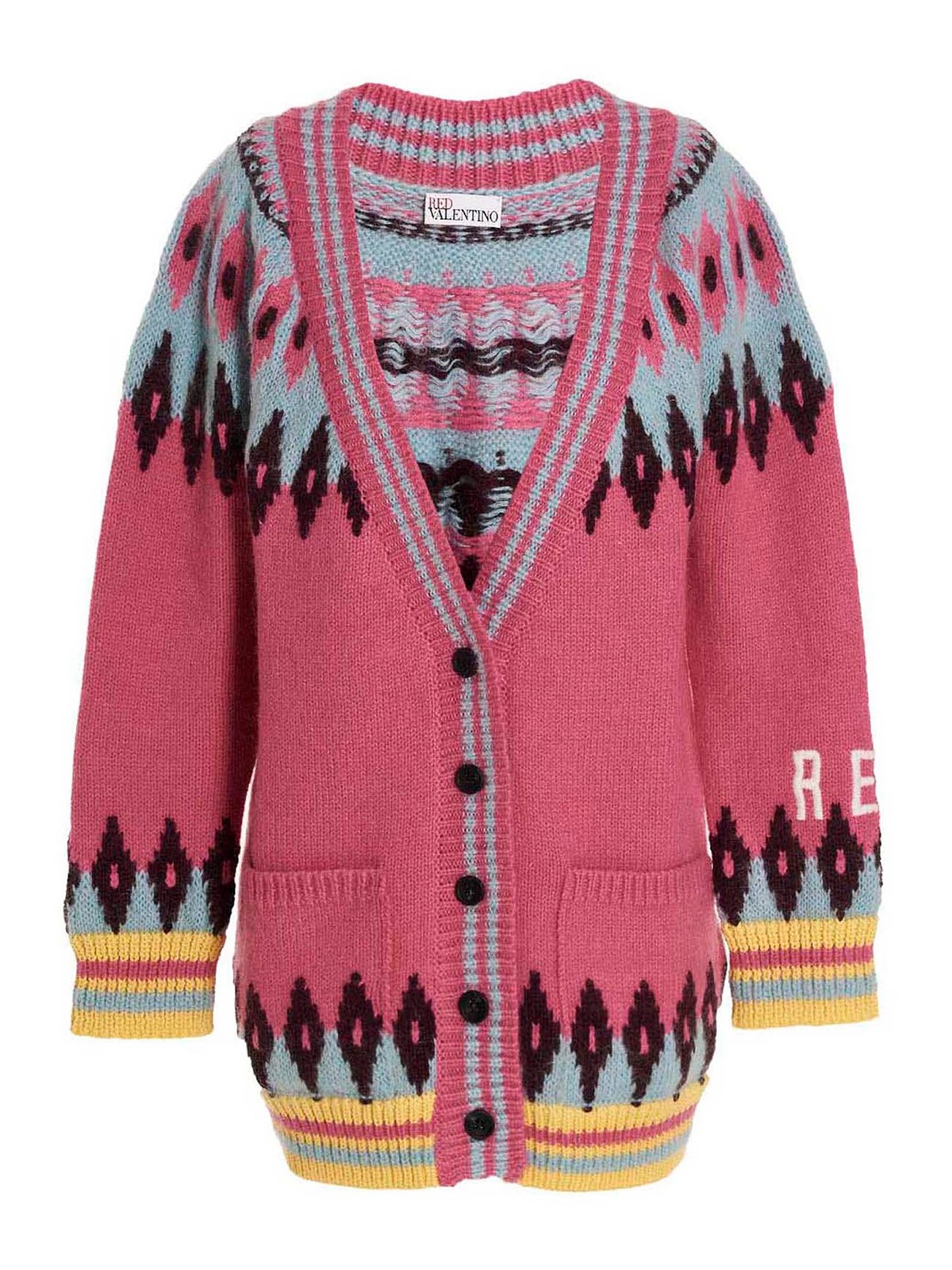 ピンク系 RED VALENTINO(レッドヴァレンティノ) カーディガン