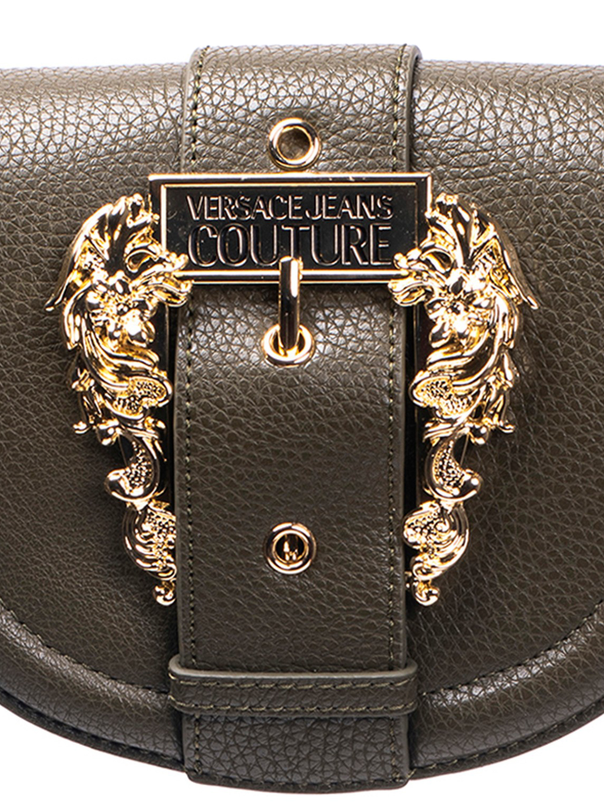 Versace Jeans Couture クロスボディバッグ - ダークグリーン
