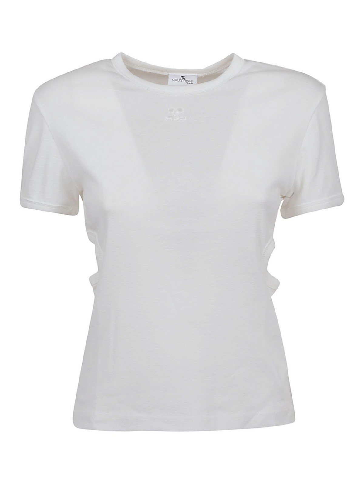 Courreges Tシャツ - 白 - ホワイト|322JTS038JS00010001