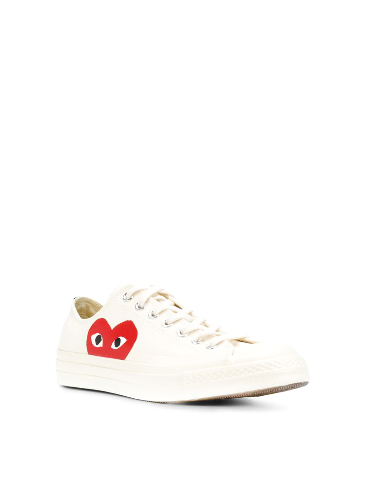 Shop Comme Des Garçons All Star Sneakers In Beis