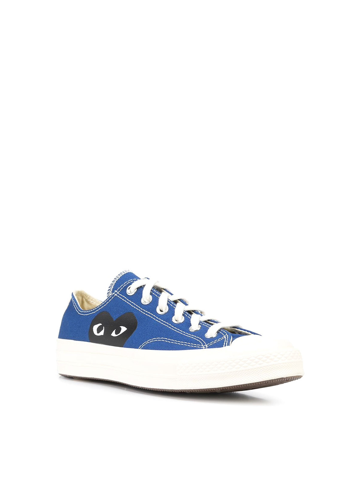 Shop Comme Des Garçons Chuck Taylor Sneakers In Blue