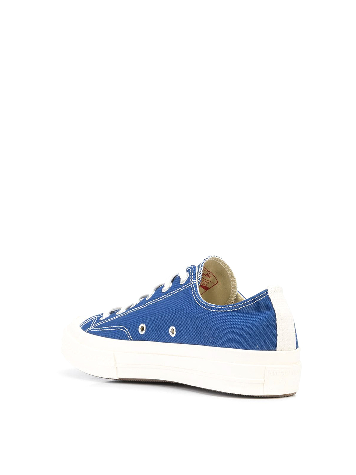 Shop Comme Des Garçons Chuck Taylor Sneakers In Blue