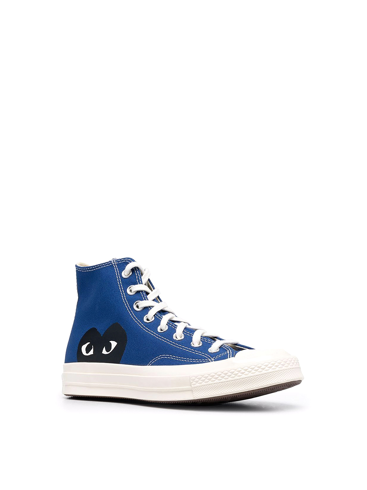Shop Comme Des Garçons X Converse Sneakers In Blue