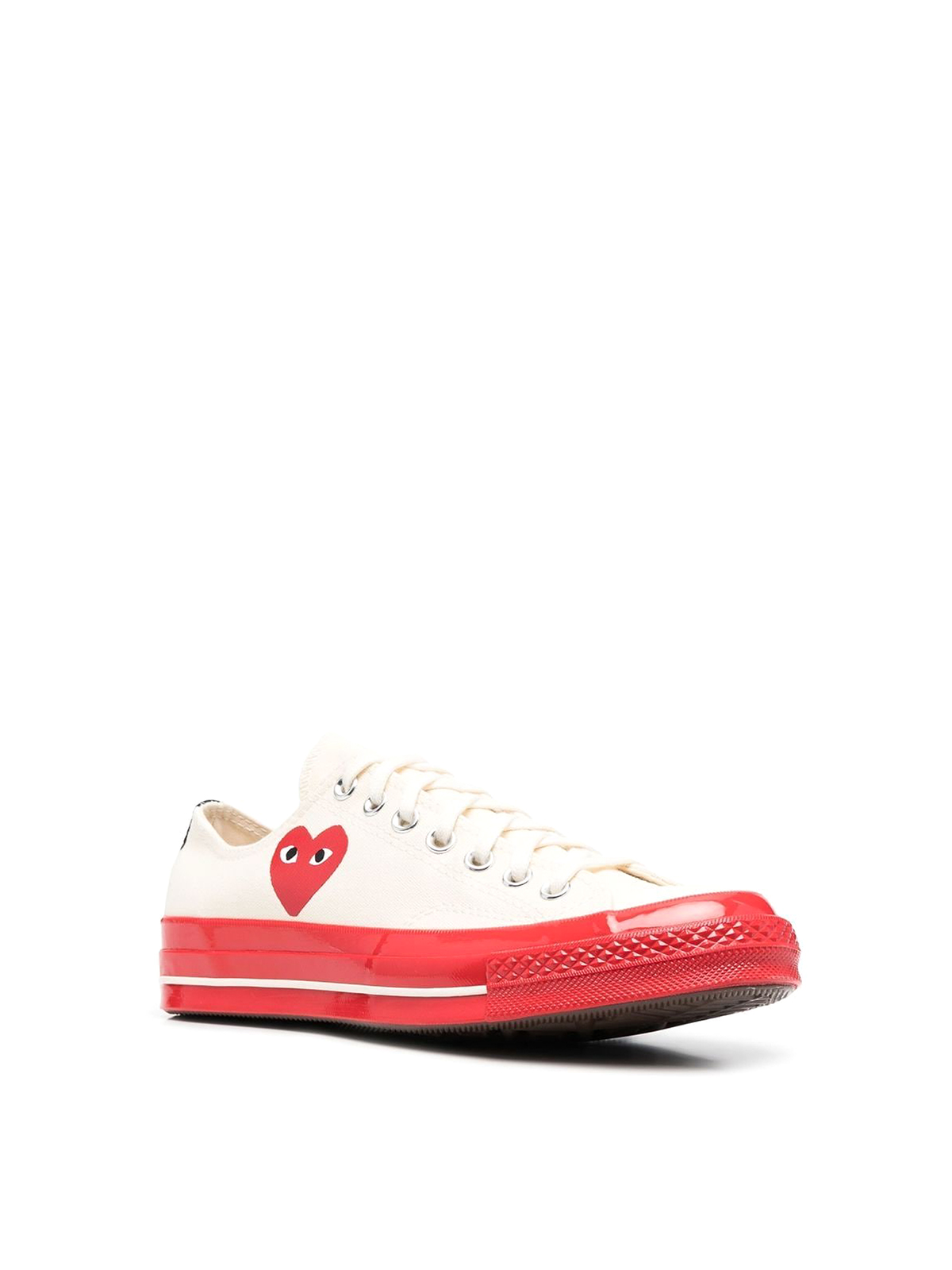 Shop Comme Des Garçons X Converse Sneakers In Blanco