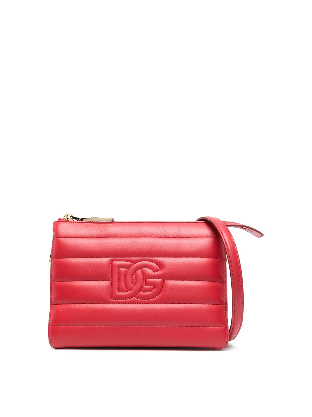 Shop Dolce & Gabbana Logoed Clutch In Rojo