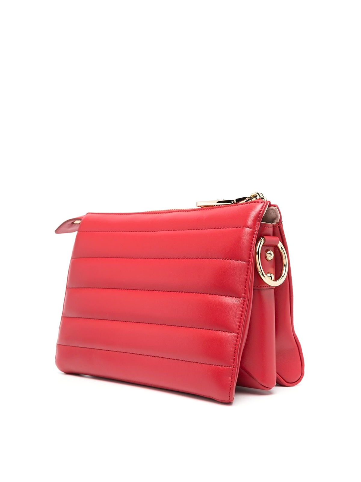 Shop Dolce & Gabbana Logoed Clutch In Rojo