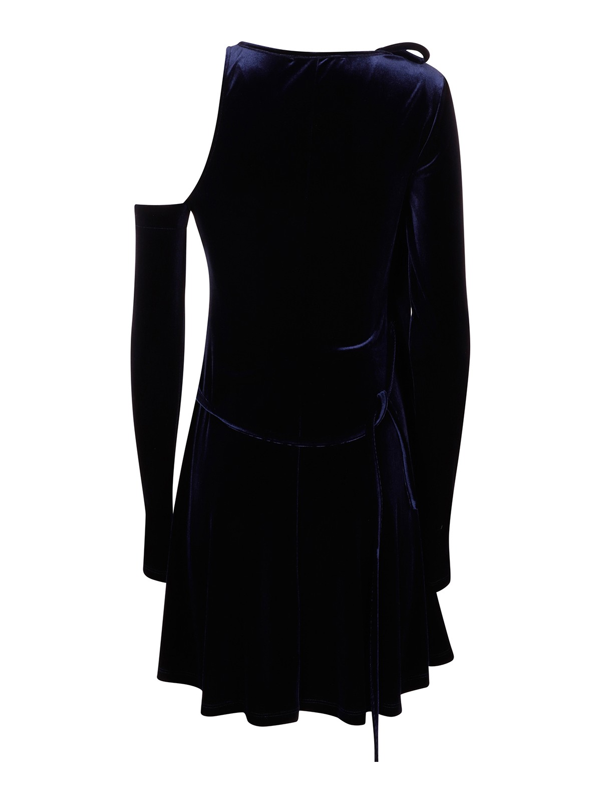 Versace Jeans Couture Velvet asymmetric dress 73HAO911J0008259