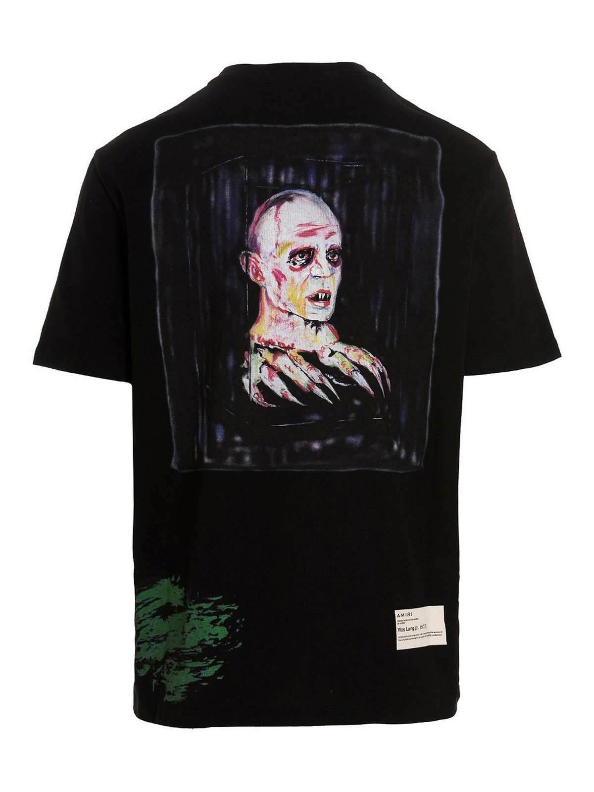 Amiri Wes Land Blood 38 T-shirt - Black - Men|AW22MJG002001