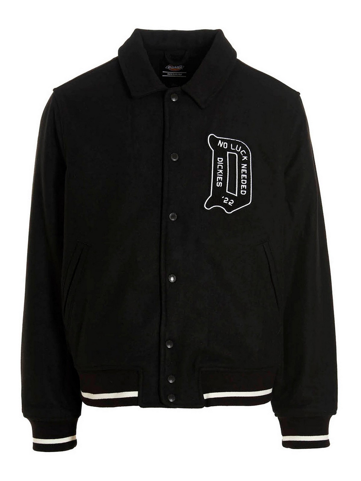 Shop Dickies Union Spring Bomber Jacket In Black