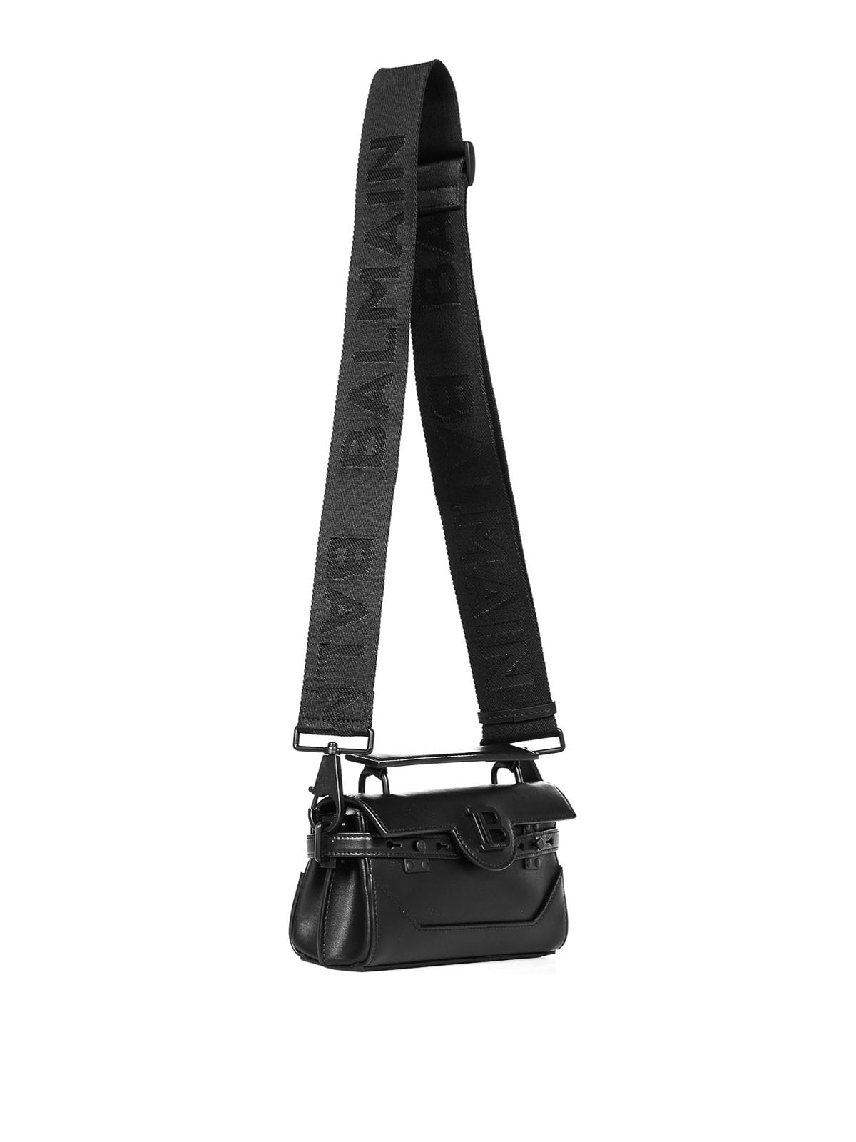 ショルダーバッグ・ポシェット BALMAIN Women Messenger Bags EN1FD871LETF 0PA black BALMAIN(バルマン) ショルダーバッグ・ポシェット(レディース