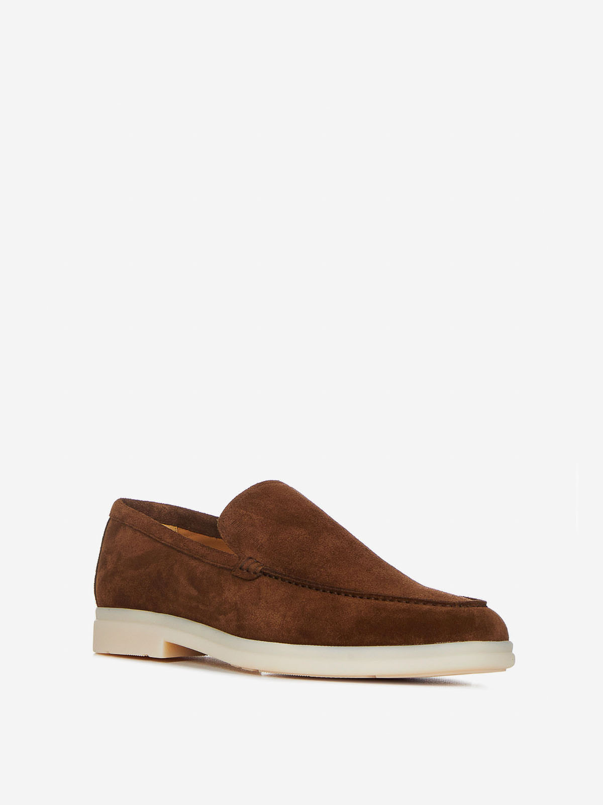 Shop Church's Leather Loafers In Brown