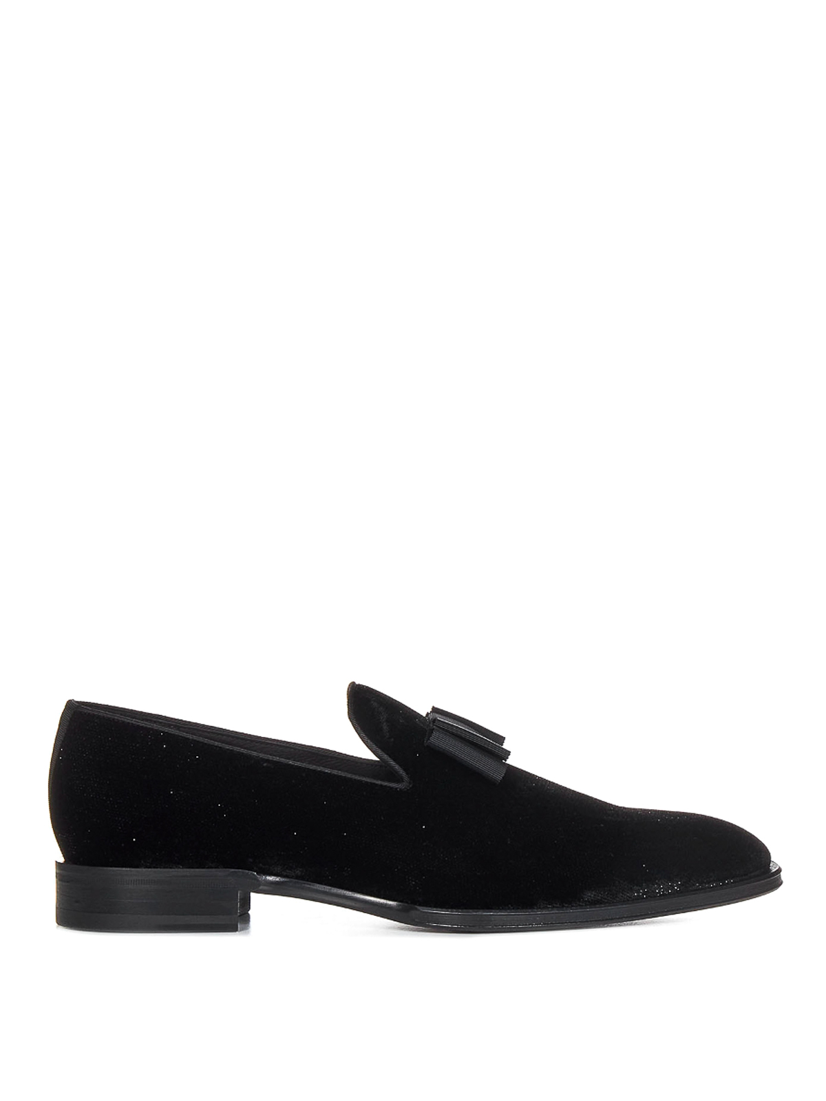 Dsquared2 Tech Fabric Loafers In Negro