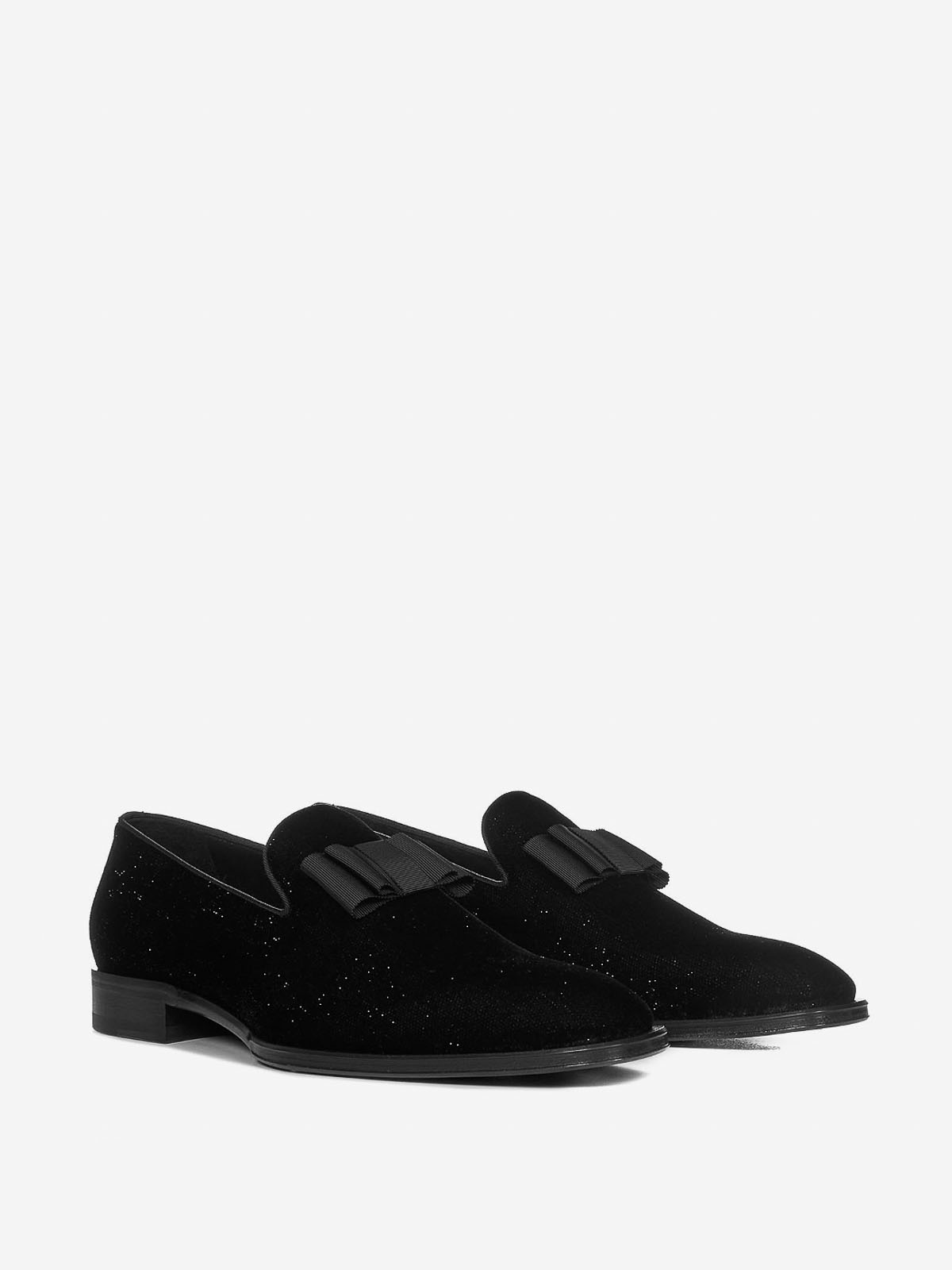 Shop Dsquared2 Tech Fabric Loafers In Negro