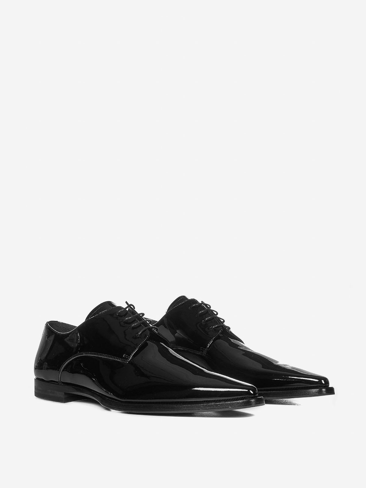 Shop Dsquared2 Leather Classic Shoes In Negro