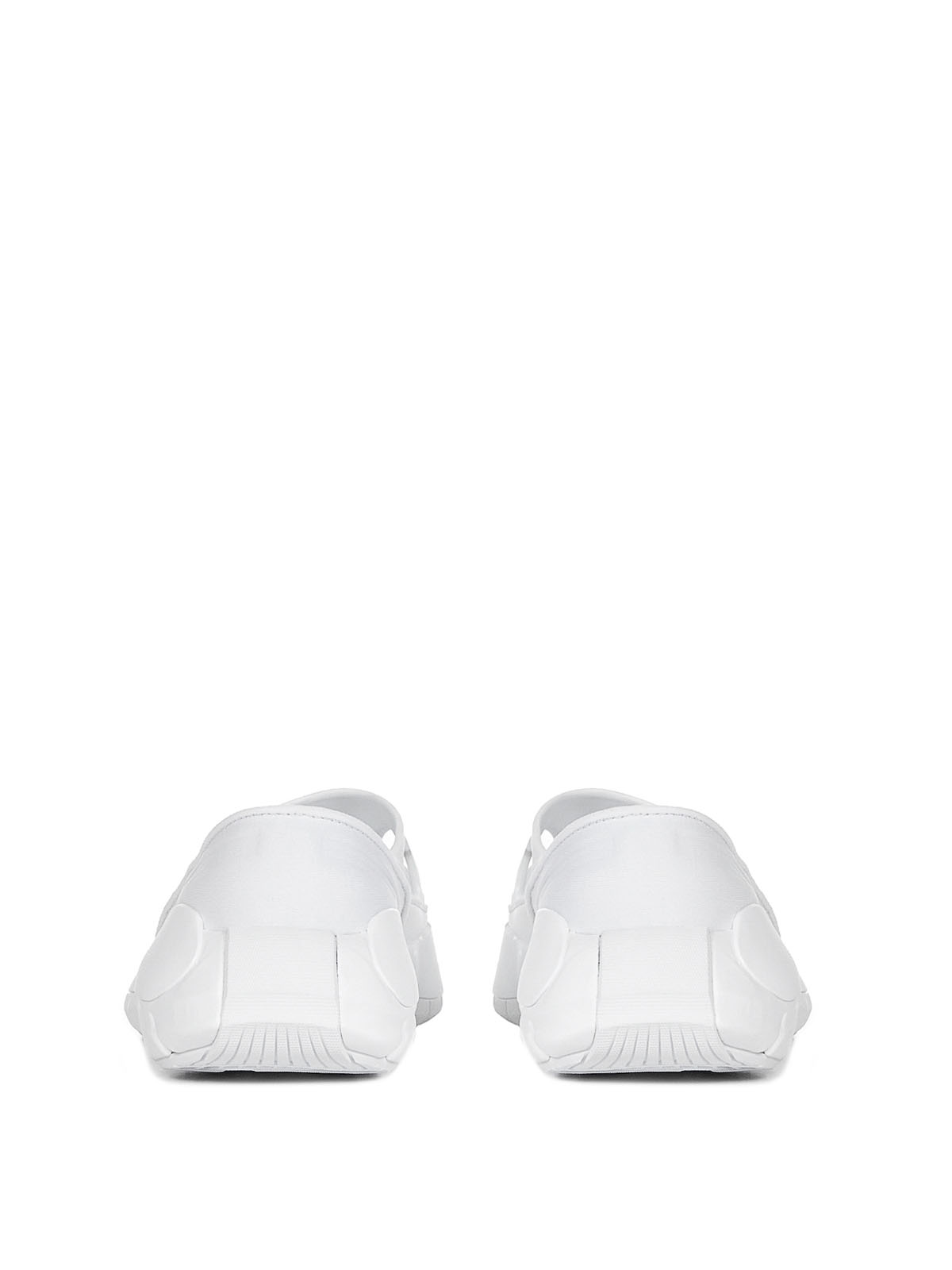 Shop Maison Margiela Fabric Sneakers In White