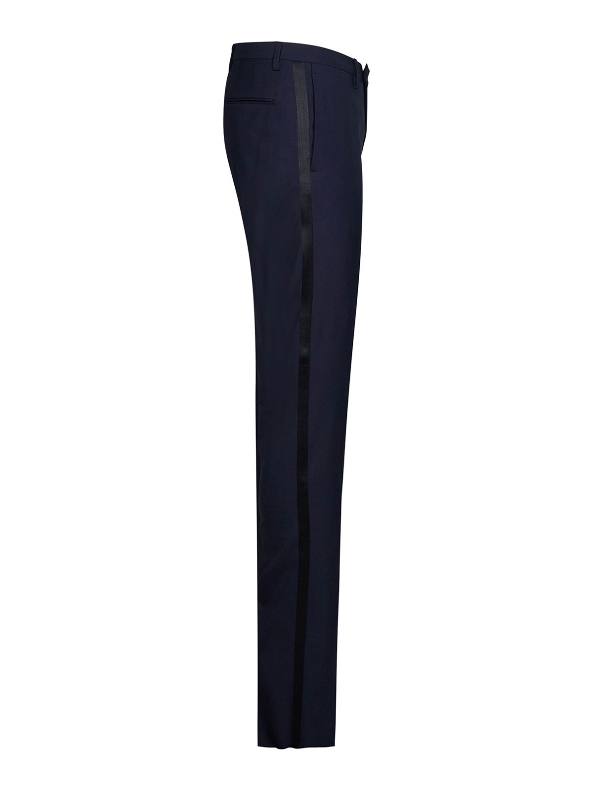 Shop Boglioli Virgin Wool Tailored Suit In Blue