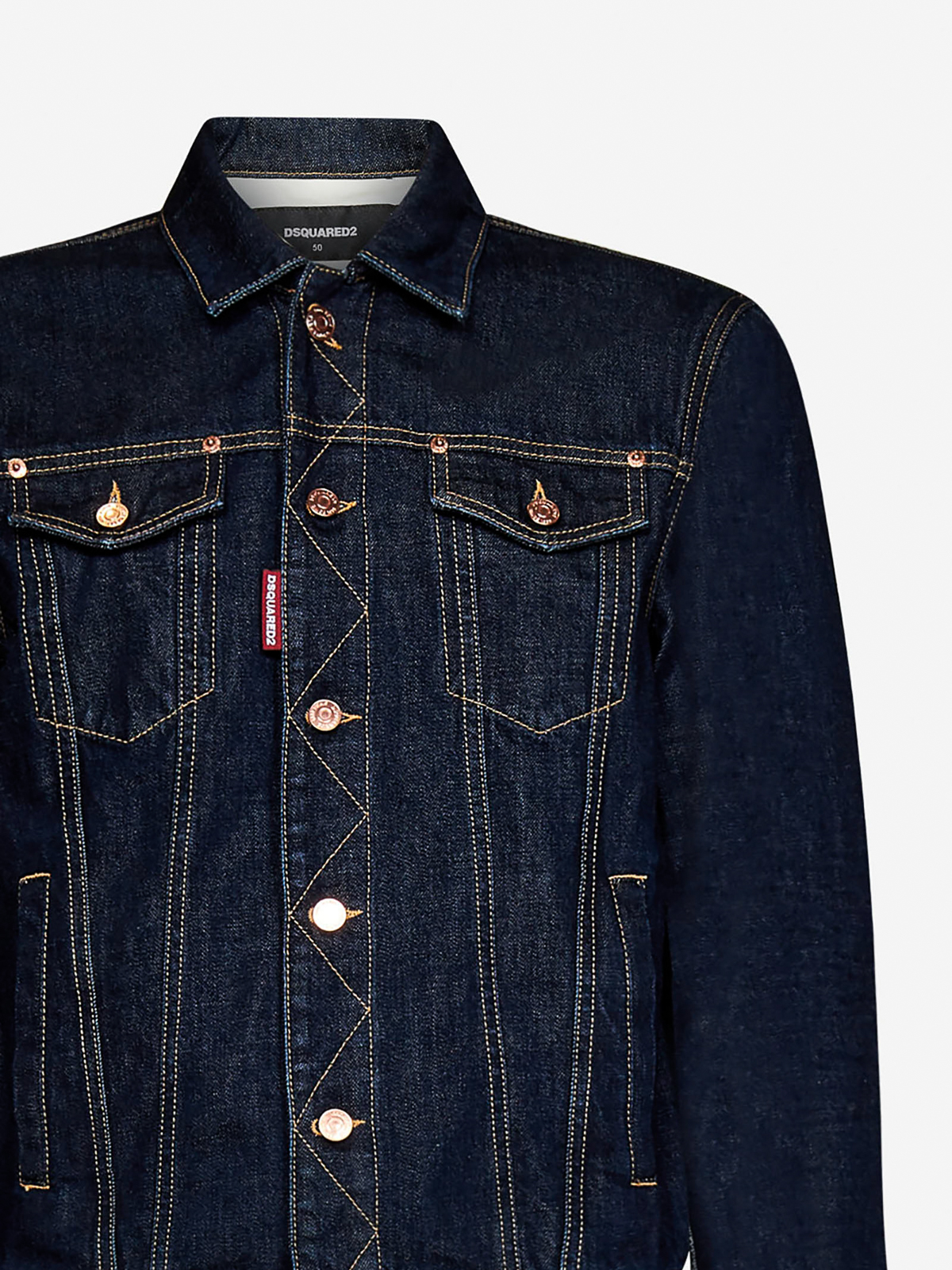 Veste Denim Chemise Jean Dsquared2 Homme Dsquared2 Veste