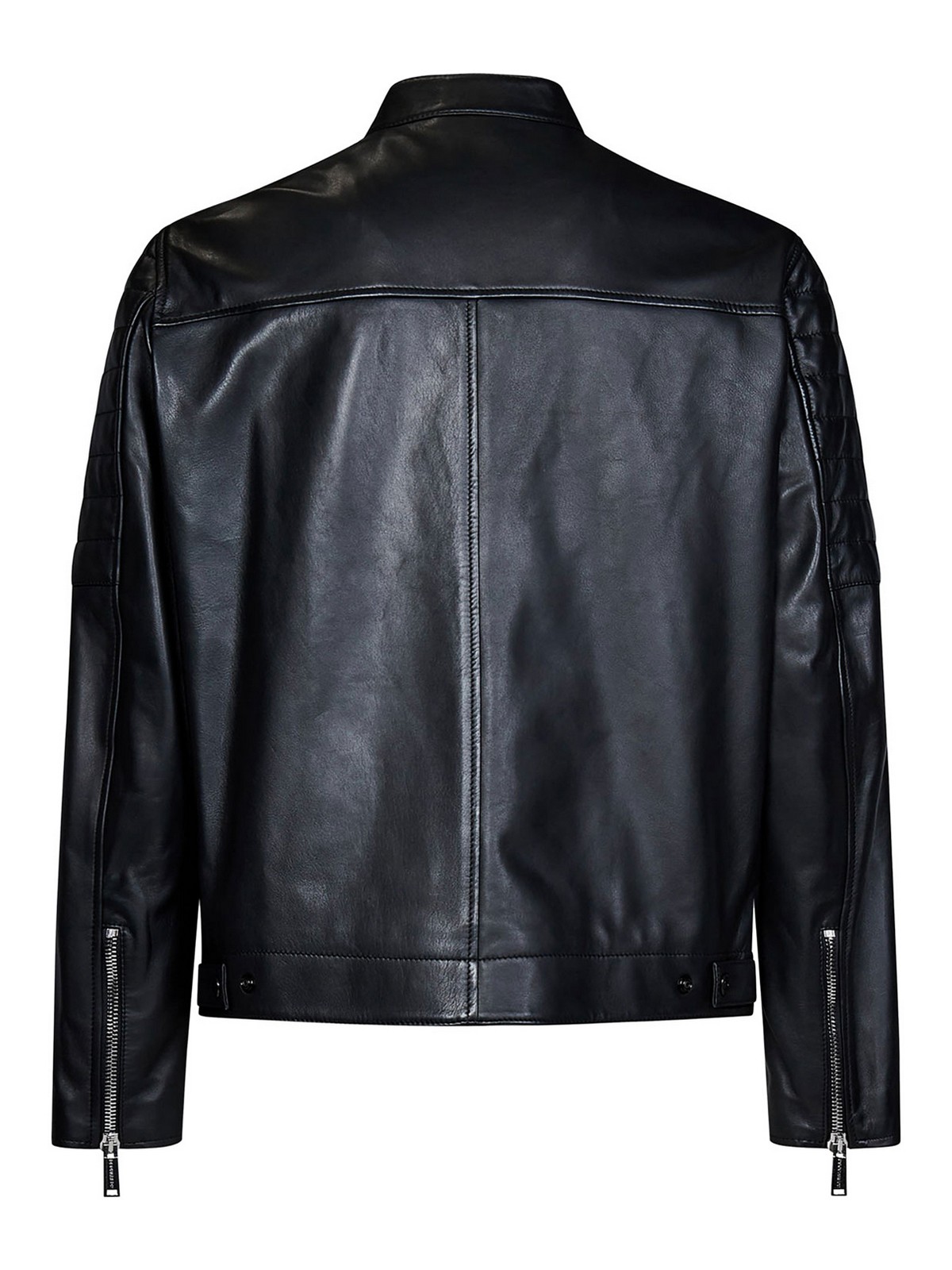 Dsquared2 レザージャケット - 黒 | S78AN0045SY1491900