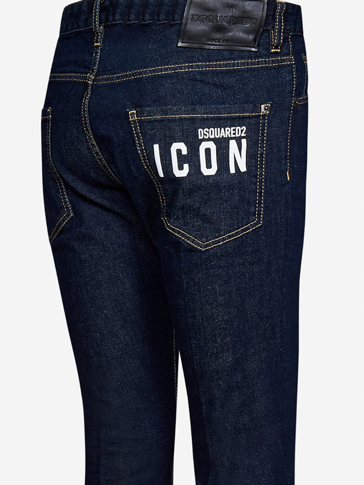 Shop Dsquared2 Stretch Cotton Jeans In Blue