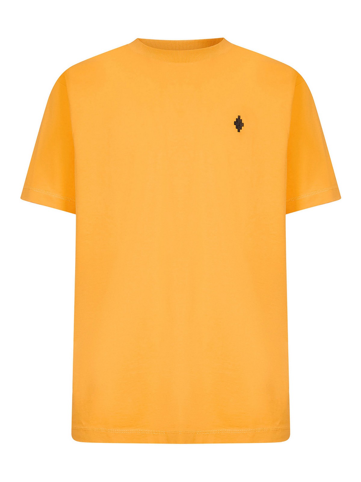 Marcelo Burlon County Of Milan Cotton T-shirt In Yellow