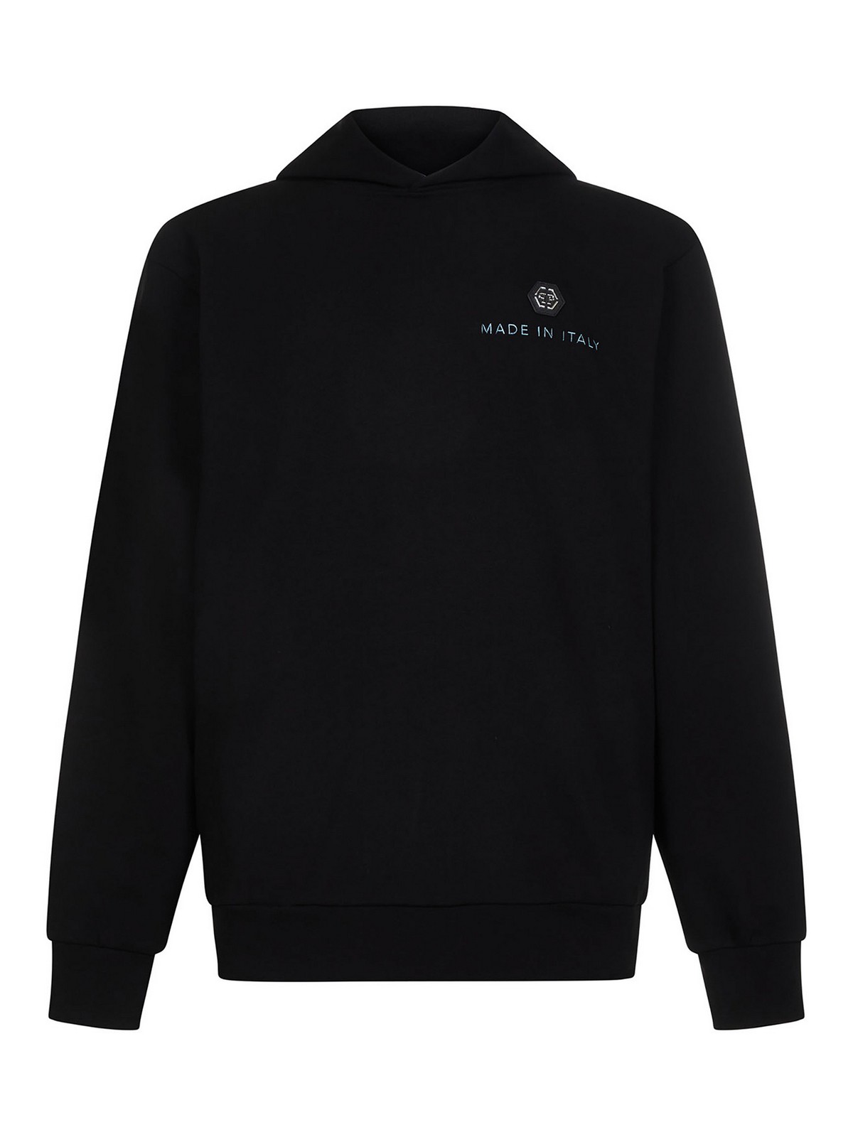 Philipp Plein Cotton Sweatshirt In Black