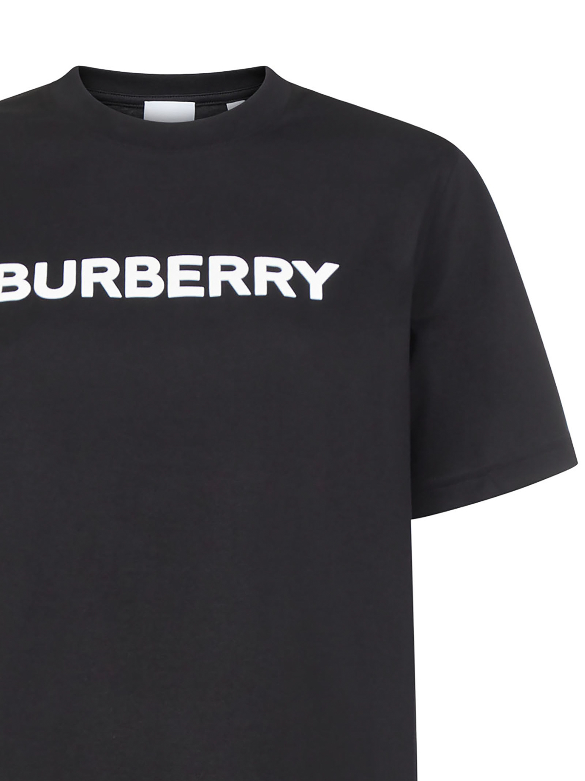 Shop Burberry Logo Print T-shirt In Negro