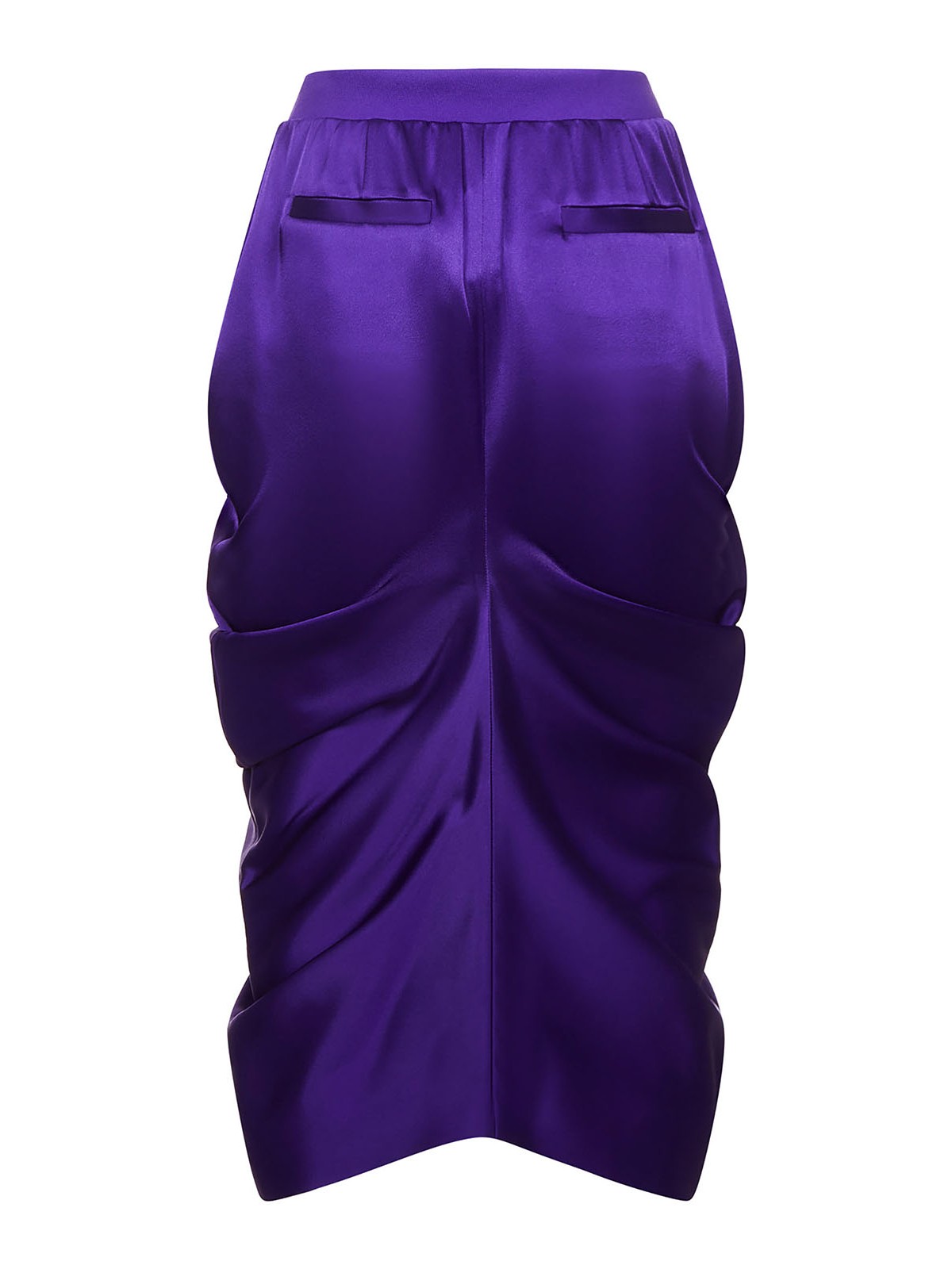 Purple skirt with zips best sale