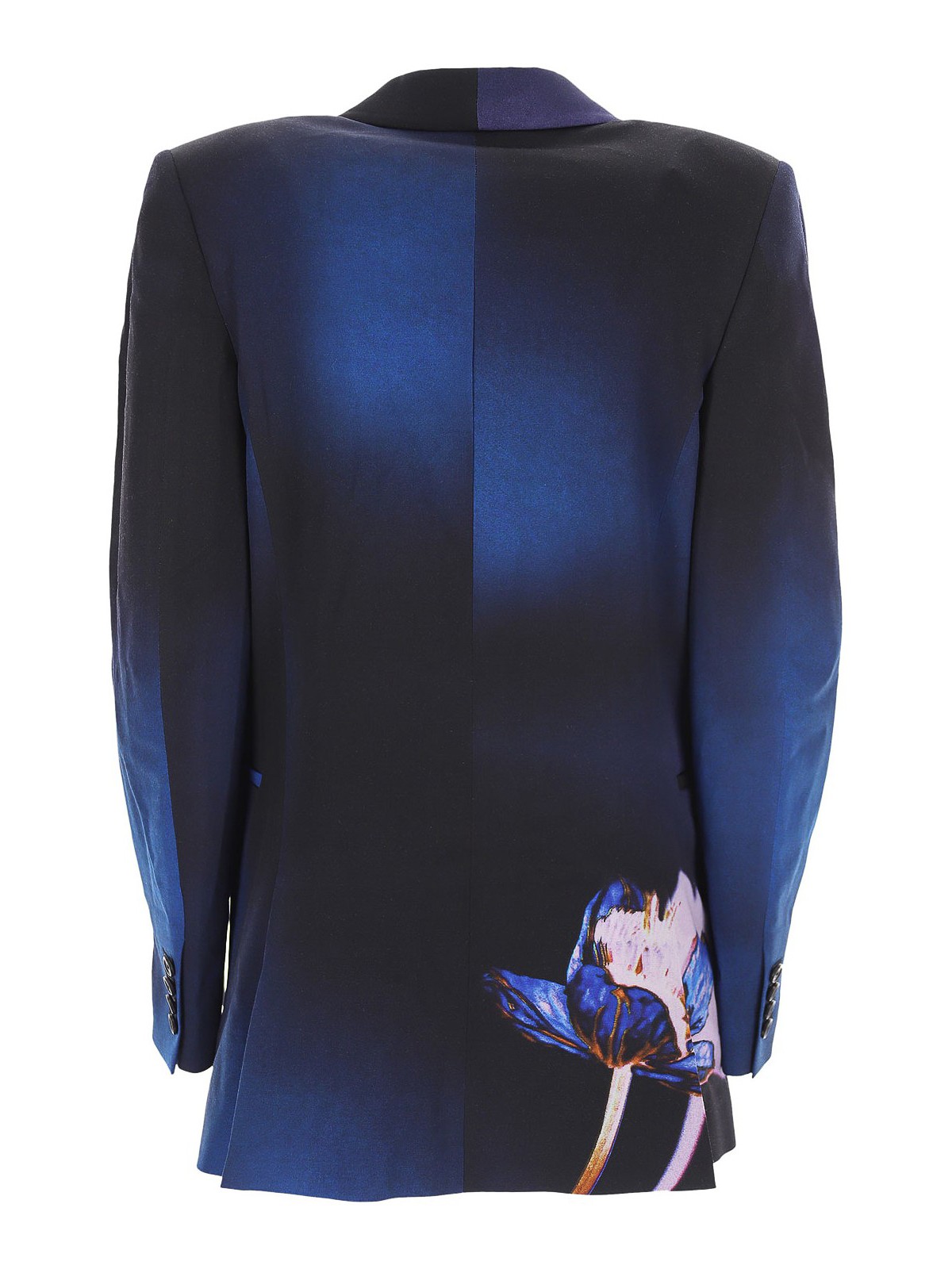 Paul Smith Flower print jacket - Dark Blue|W1R279JAJ1079649