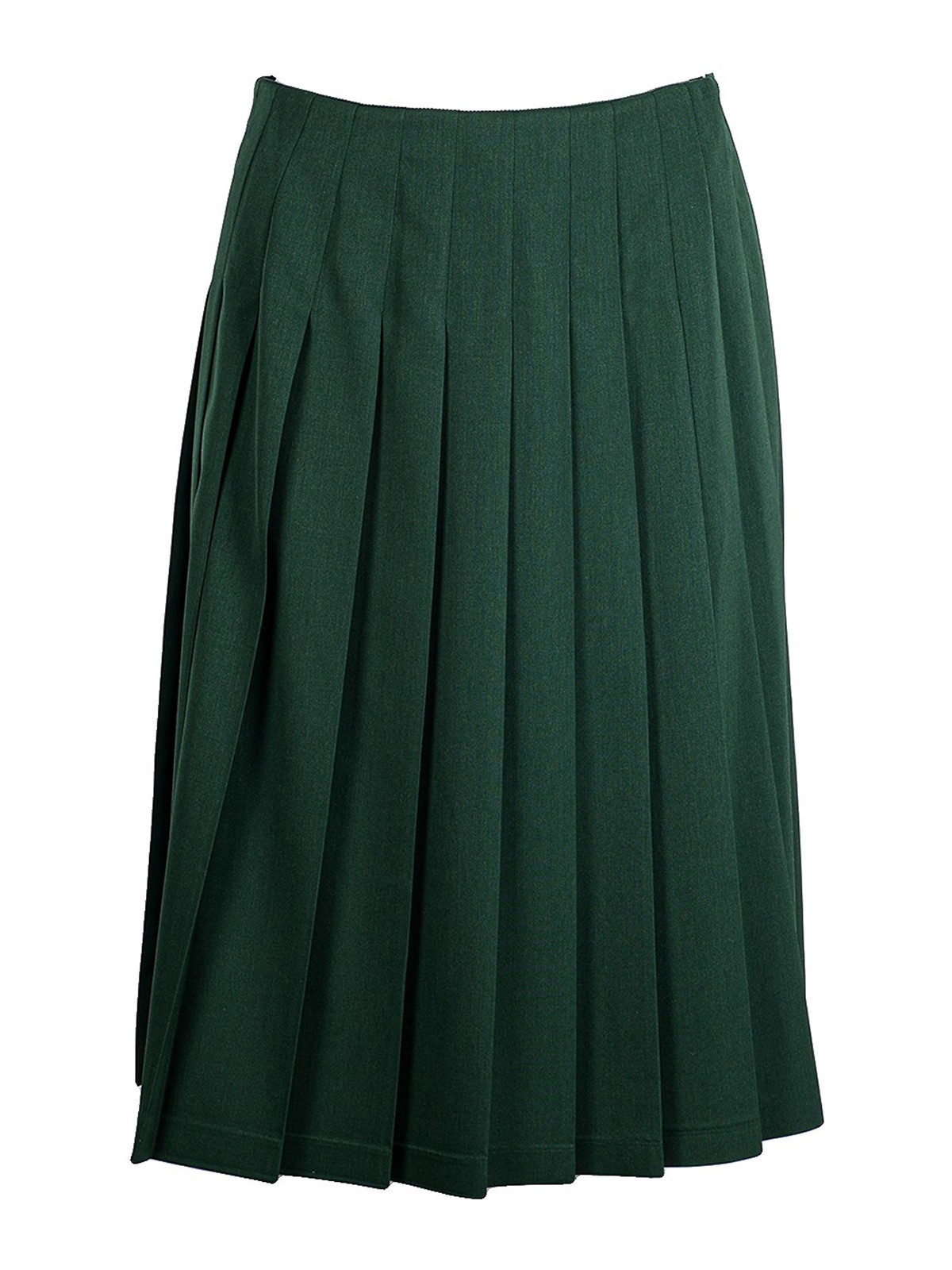 Vivetta Pleated Skirt In Verde